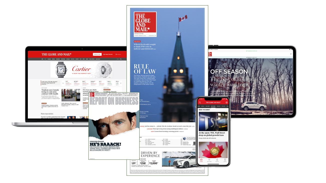 Vividata confirms The Globe as Canada’s #1 media brand
