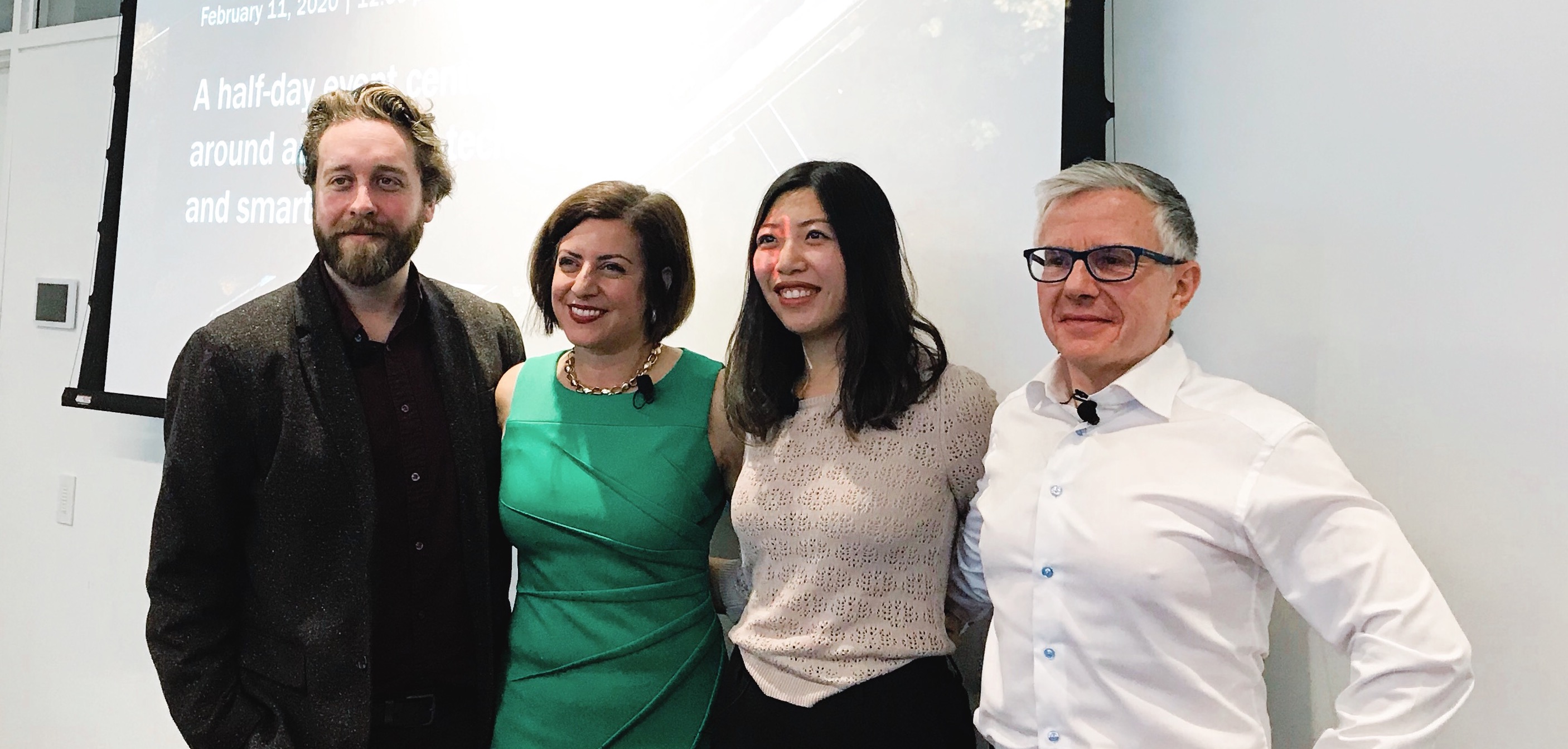 Speakers (L to R): Matt Bubbers, Petrina Gentile, Stephanie Chan, Mark Hacking